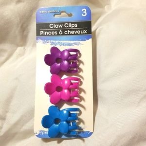 COPY 🇺🇦 Hair Claw Hairclip Set of 3 New With Tag